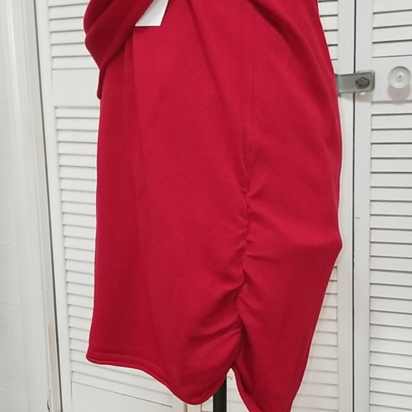 Red Sweater Large Collar - Picture 4 of 6